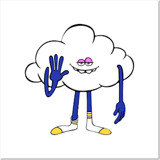 Cloud Guy Posters and Art